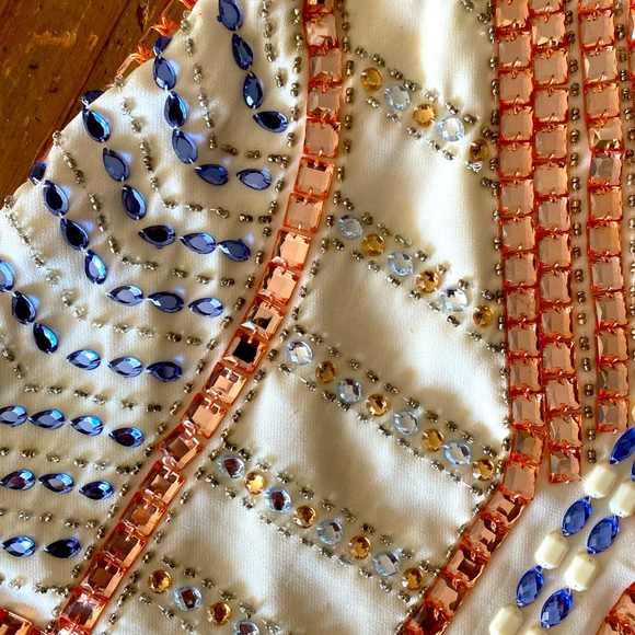 Jewelled Mini Skirt by English Rose - Medium - Picture 3 of 4